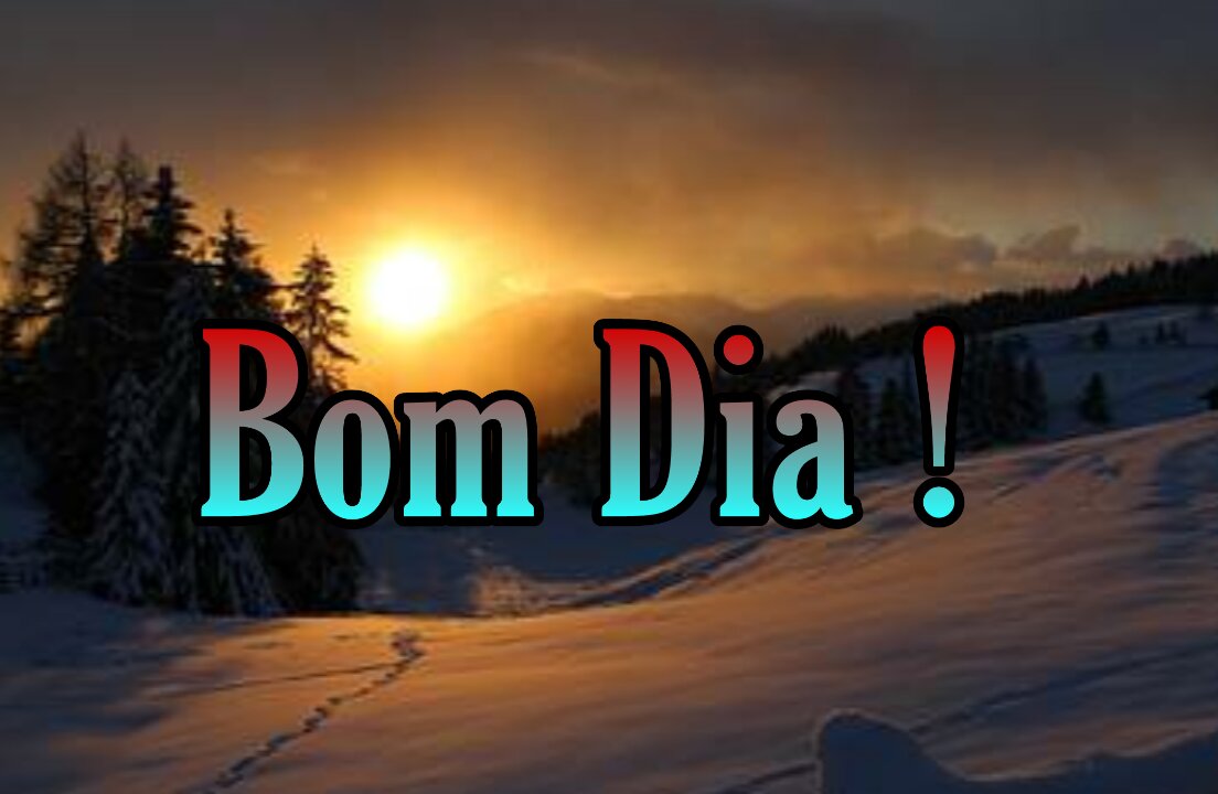 Bom dia especial / Vídeo de Bom dia / good morning video