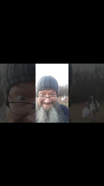 walking w Lucky as she Cleans up the Hood .