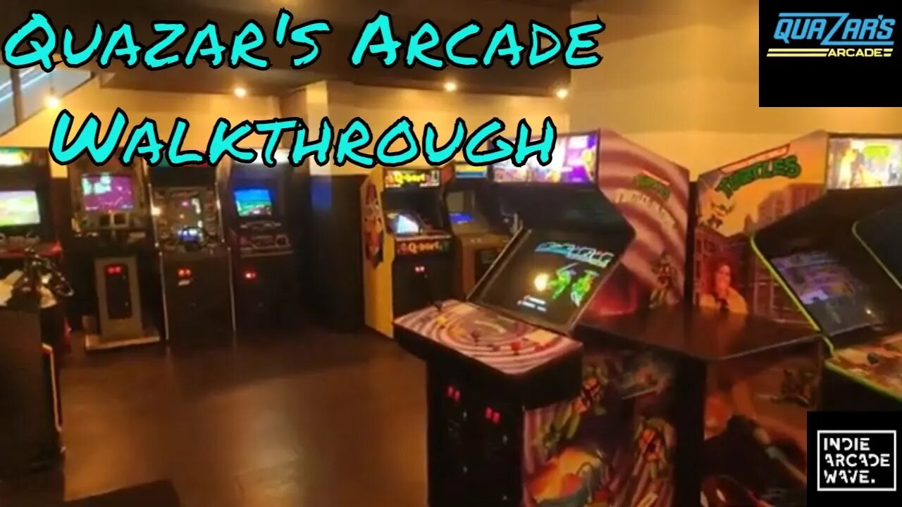 Quazars Arcade Victoria BC Canada Walkthrough Arcade Side