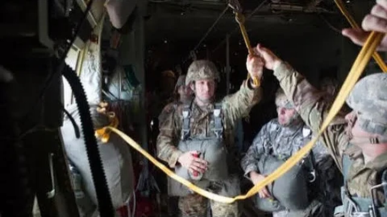 82nd Airborne in-flight JMPI and Jump into Fort Stewart