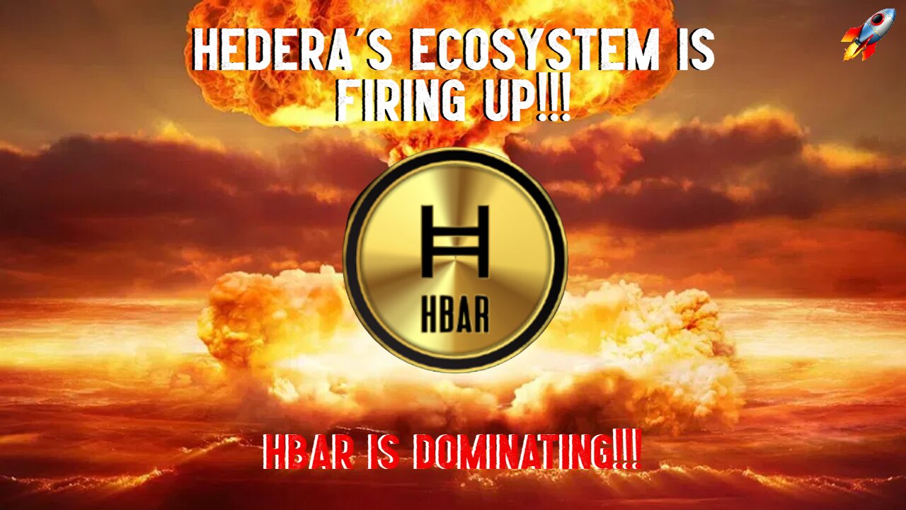 Hedera's Ecosystem Is HEATING UP!!! HBAR IS DOMINATING!!!