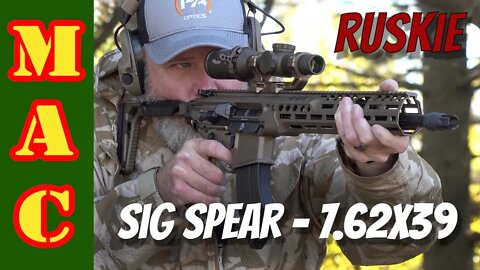 Sig SPEAR LT in 7.62x39 - Did Sig finally get the Russian round right?