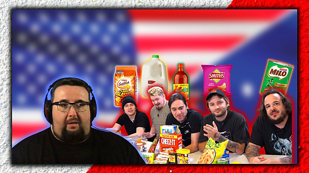 (LIVE) American VS Australian SNACKS - Reaction