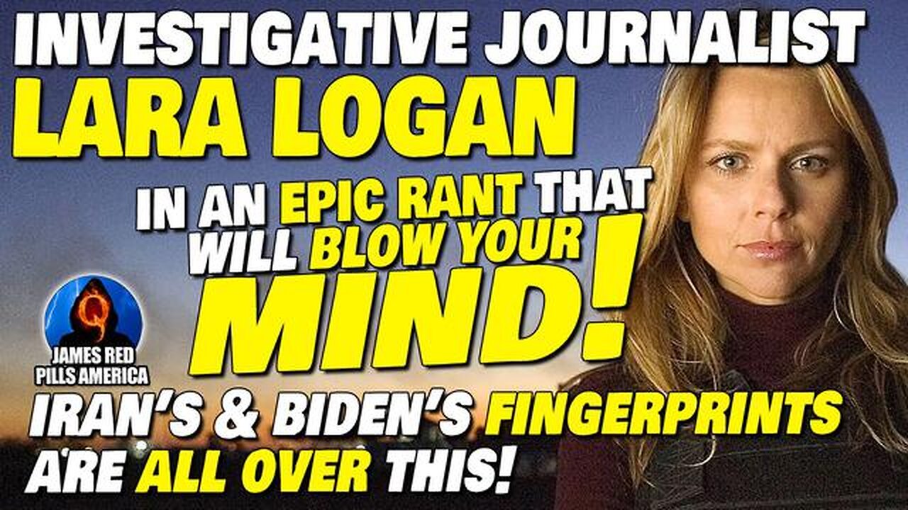 LAURA LOGAN DROPS MOABS ON IRAN & BIDEN! "YOU CAN SEE THEIR FINGERPRINTS ALL OVER THIS!" MUST VIDEO!