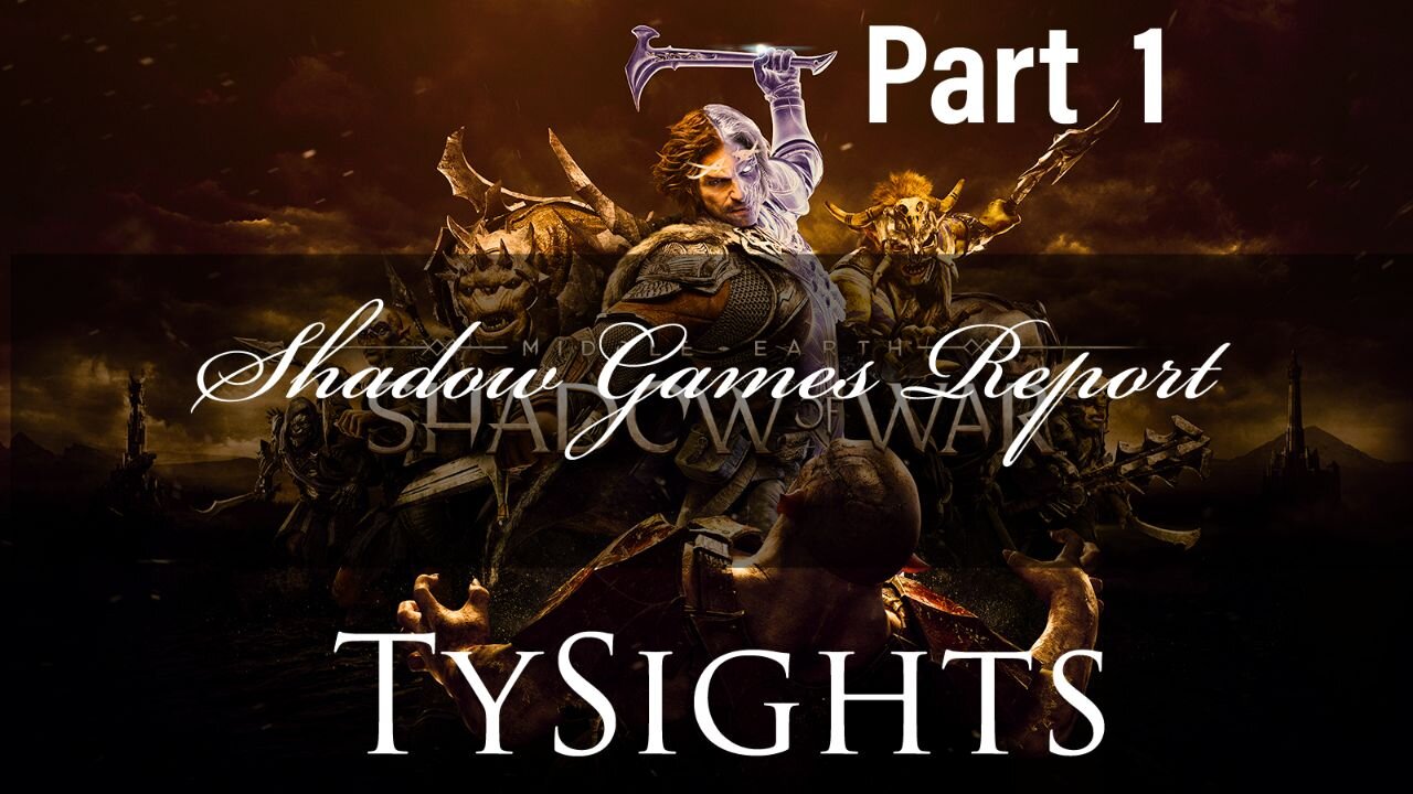 Weak Mindless Enemies / #MiddleEarthShadowOfWar - Part 1 #TySights #SGR 7/10/24