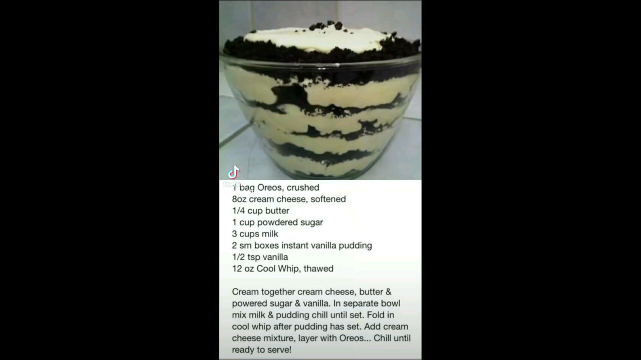 oreo pudding pie