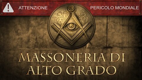 Attenzione: massoneria di alto grado – un pericolo mondiale‼️