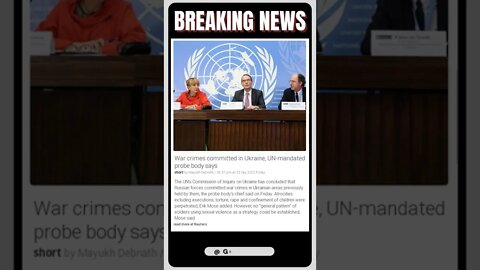 UN's investigation into war crimes committed in Ukraine has concluded, and the findings are damning