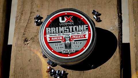 Shooting The New Brimstone Pellets from Umarex