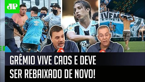 "O Grêmio CAIU PRA SÉRIE B ontem! O que a torcida FEZ foi..." OLHA esse DEBATE!