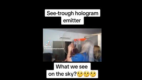 See through hologram emitter. 👀👀