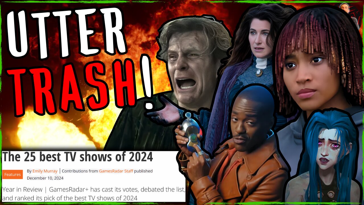 Games Radar Has the WORST Top 25 TV Shows List For 2024!