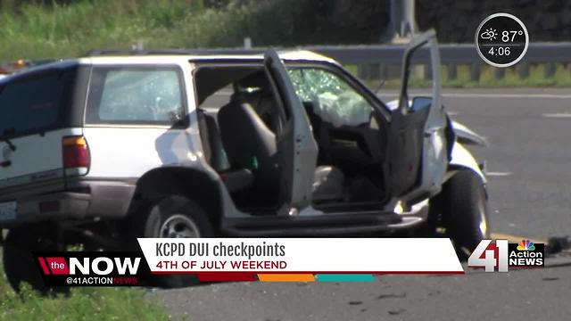 KCPD to conduct DUI checkpoints for July 4