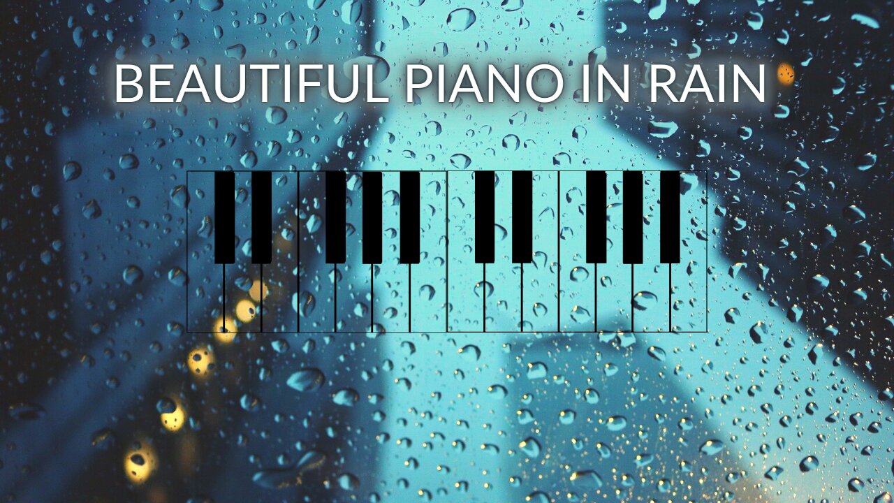 Beautiful piano And Rain Sounds 1 Hour Long. Relaxing sounds for meditation or to fall asleep fast.