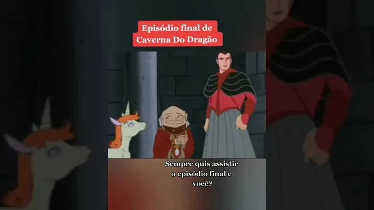 Final de Caverna do Dragão (dublado) #anime #cavernadodragao #desenho