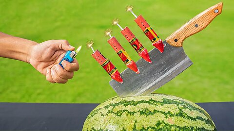 300km/hrs water melan slice