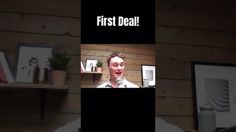 Zack Boothes first deal #wealthgoals #realestateinvestment #business #personalwealth #realestate