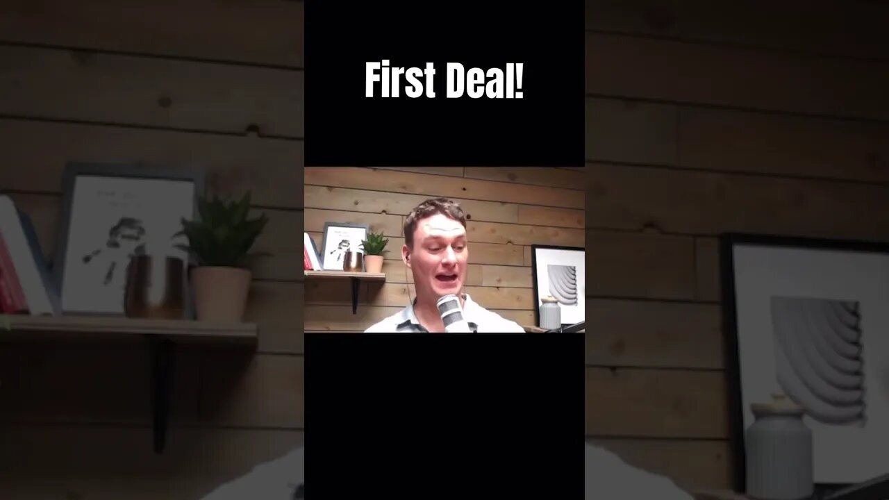 Zack Boothes first deal #wealthgoals #realestateinvestment #business #personalwealth #realestate