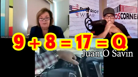 Juan O Savin "9+7=17=Q ~ 1776" with David Nino, Sheila