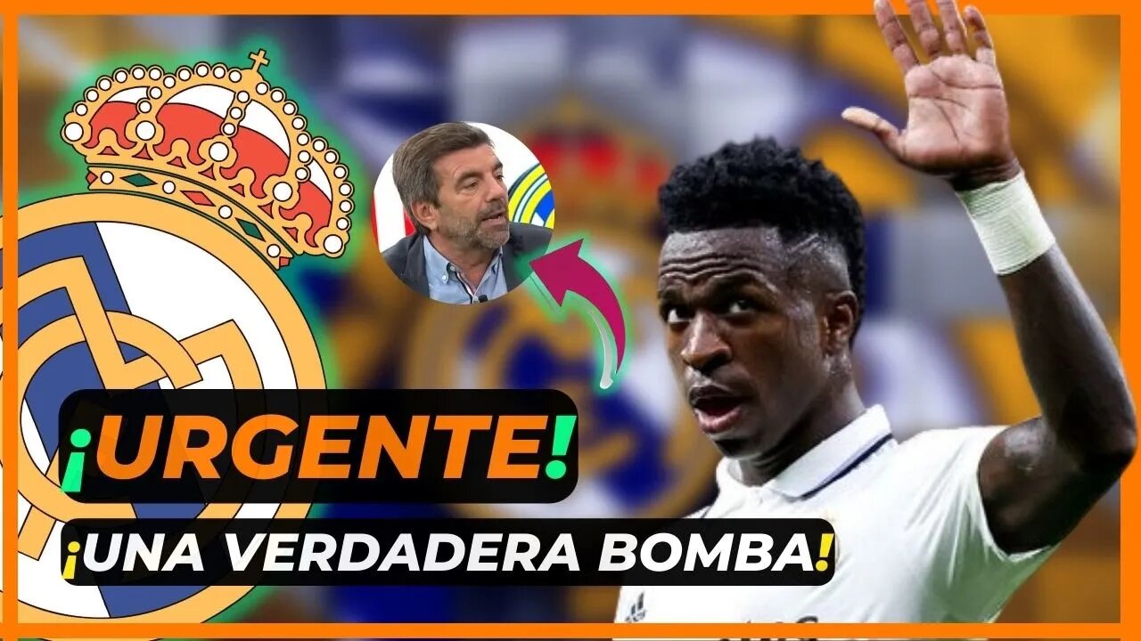 ¡BOMBA! EN CASO VINICIUS JUNIOR - REAL MADRID LA ACTUALIDAD DE HOY