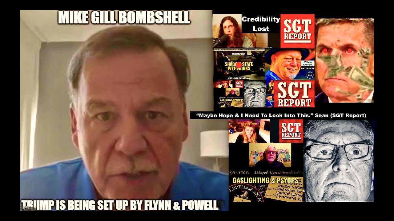 SGT Report Credibility Lost No Hope Probe After Nathan Reynolds Victor Hugo Mike Gill Expose Flynn