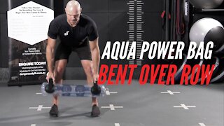 Aqua Power Bag Bent Over Row