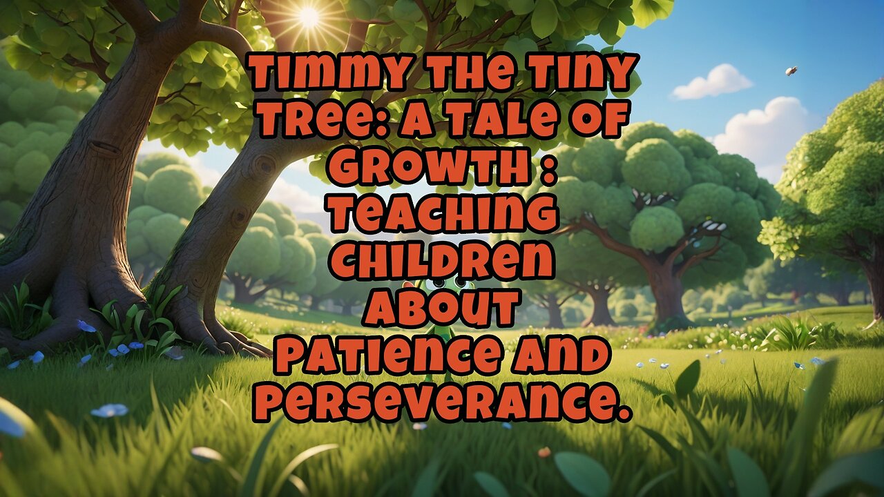 Timmy the Tiny Tree A Tale of Growth Teaching Children about Patience and Perseverance