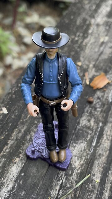 Clay Catches Sight of A Camouflaged Copperhead