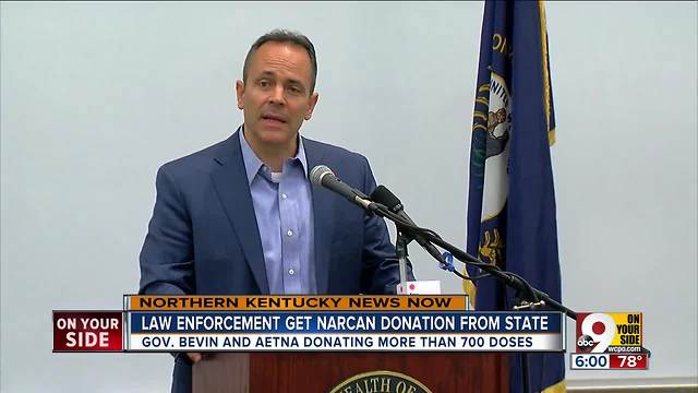 Kentucky donates Narcan to law enforcement