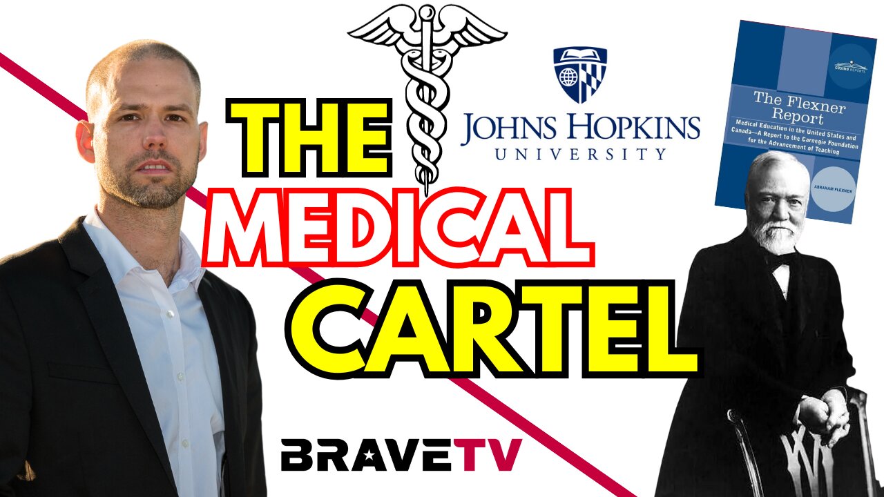 Brave TV - Nov 8, 2023 - THIS COULD GET ME BANNED!!! Medical Myths Wednesday - The Medical Cartel that Poisons America - From Carnegie to Rockefeller to Gates