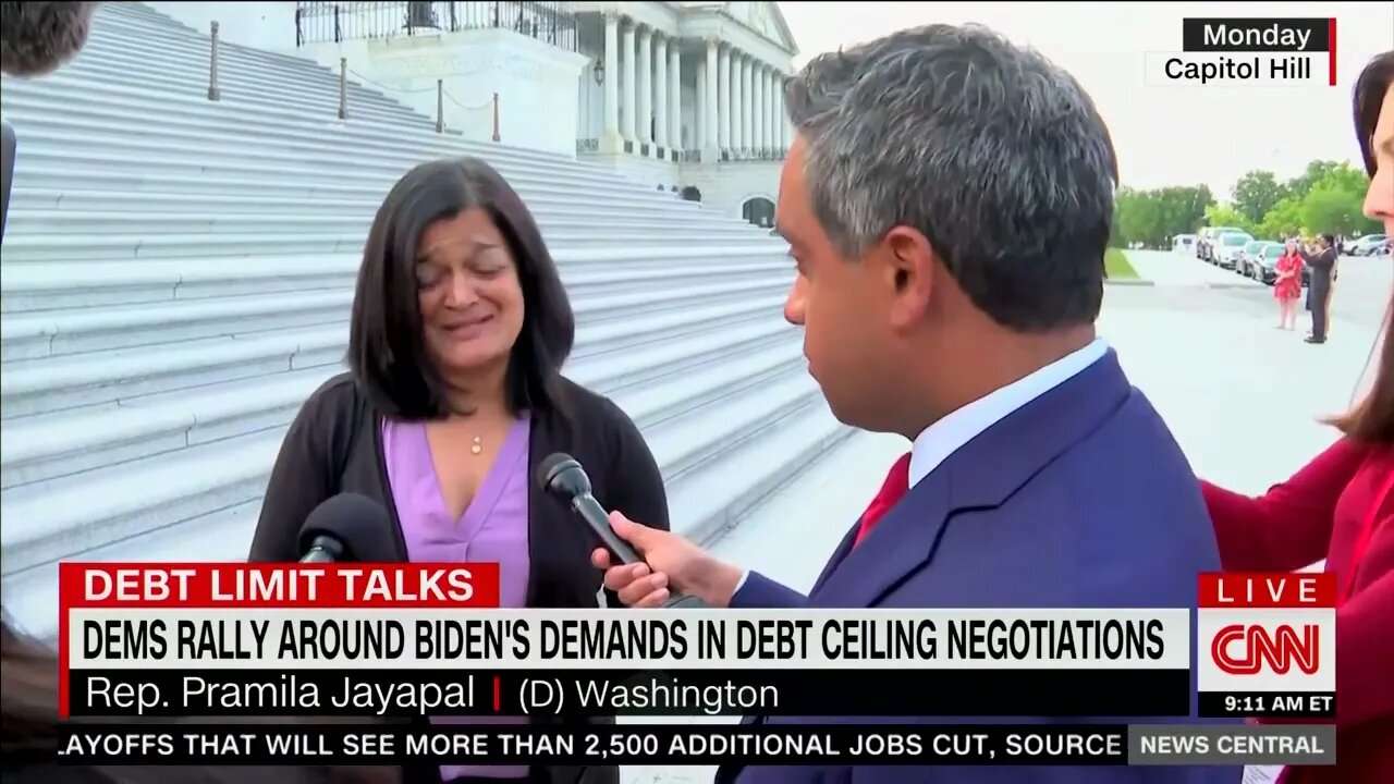 Rep Pramila Jayapal: "Huge Backlash...In The Streets" If Democrats Don't Get Everything They Want