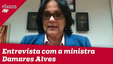 Damares Alves critica ‘violação de direitos’ na quarentena