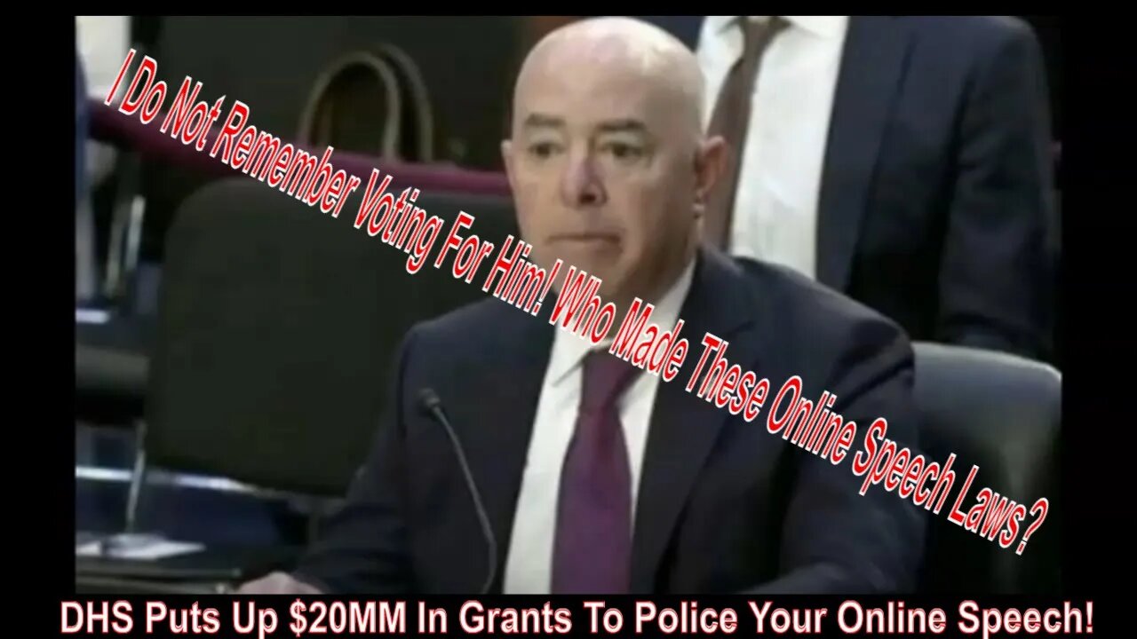 DHS Puts Up $20MM In Grants To Police Your Online Speech!