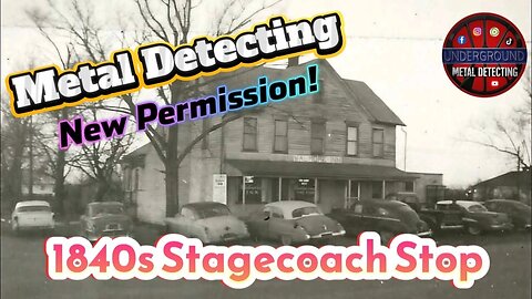 New Metal Detecting Permission - Finds from an 1840s Inn & Stagecoach Stop in New York