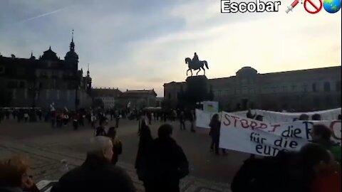 ALEMANHA: Mais um final de semana de protestos contra a ditadura sanitária