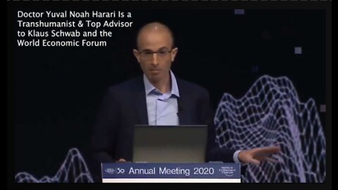 We Can Hack Humans!! Dr. Yuval Noah Harari and Klaus Schwab