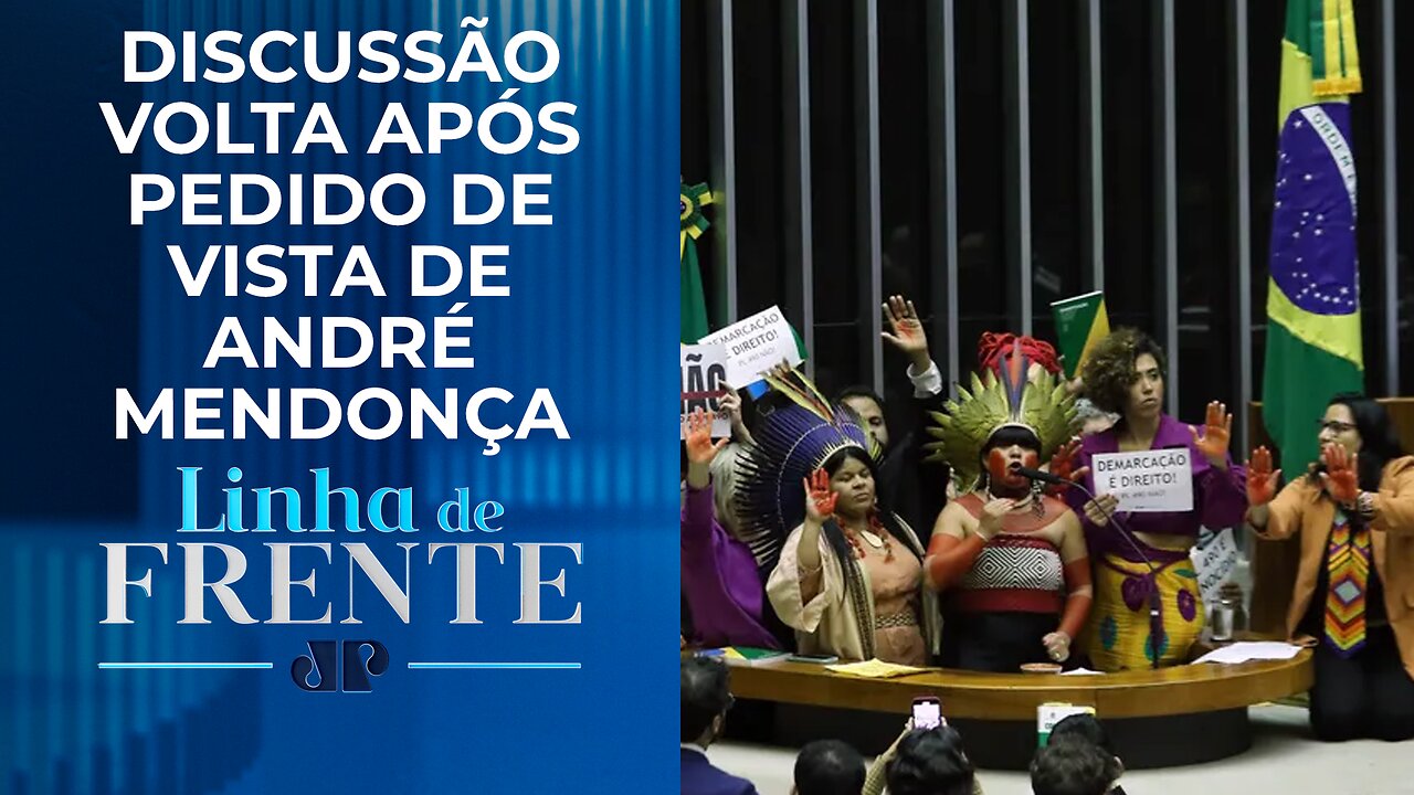 STF retoma julgamento sobre marco temporal de terras indígenas; bancada analisa | LINHA DE FRENTE