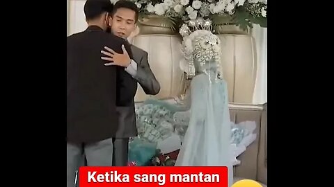 begini akibatnya kalau mantan datang ke pernikahan#shorts