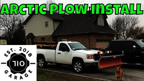 how long to install a plow?