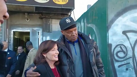 Raul Rivera @NYCDriversunite confront NYC Mayor Eric Adams Graham Avenue Of Puerto Rico