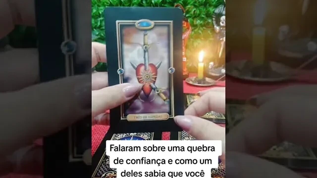 FALARAM DE VOCE #tarotresponde #tarotreading #tarotdoamor #relacionamento #cartomante #luxmagh