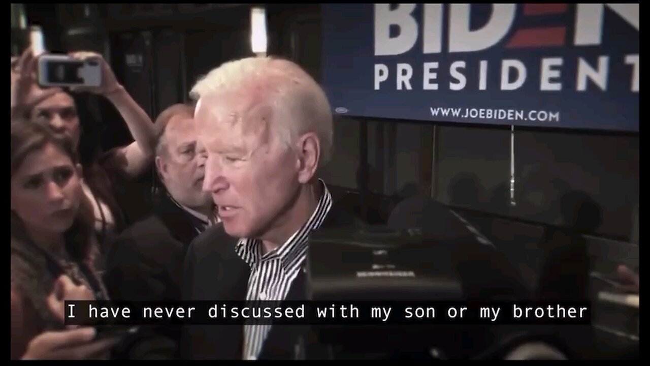 Biden aka pedopete lying about business with hunter