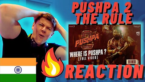 Where is Pushpa? | Pushpa 2 - The Rule 🔥 | Hindi | Allu Arjun | IRISH REACTION