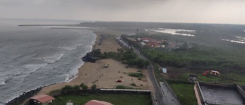 light house view Pondicherry