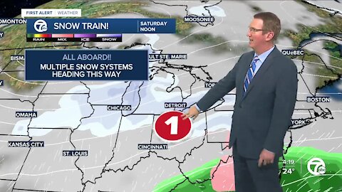 Snow expected Saturday