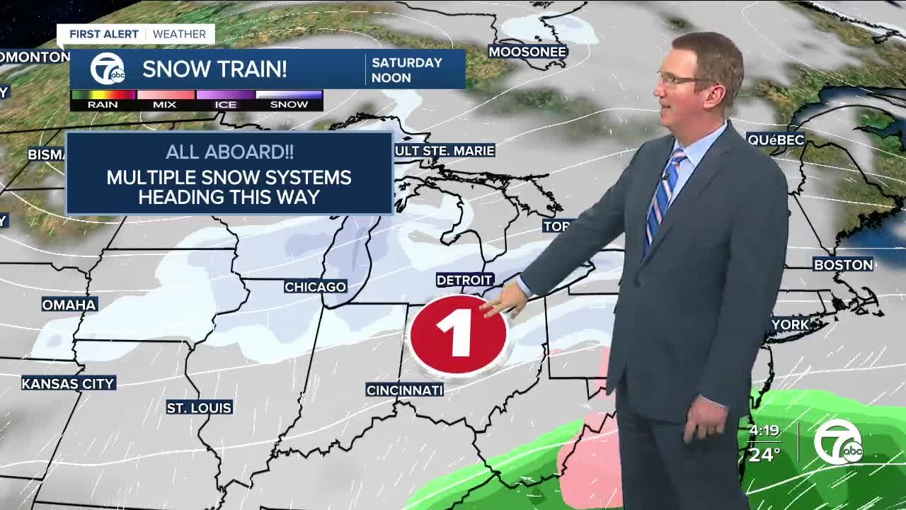 Snow expected Saturday