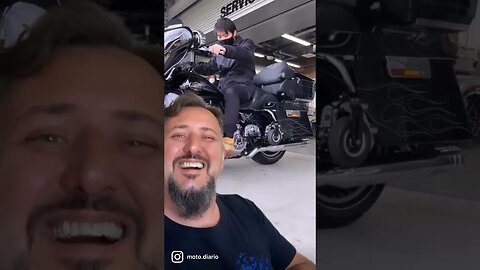 Harley Davidson com rodinha? #shorts