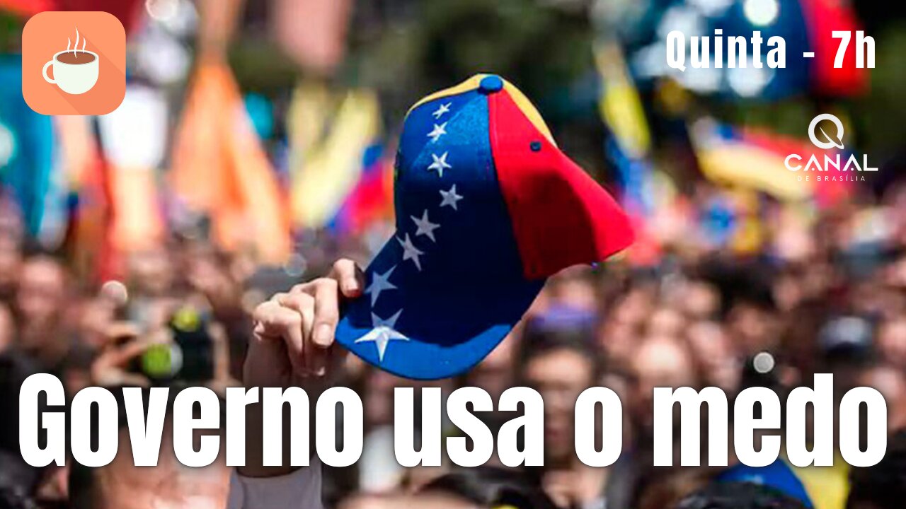 Venezuela - governo usa o medo para calar o povo