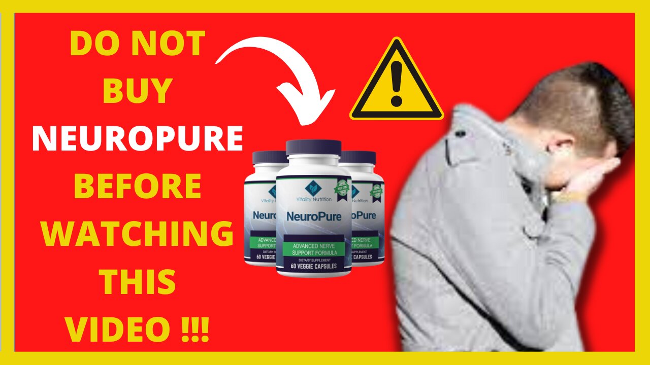 NEUROPURE REVIEW- NEUROPURE- Does NeuroPure work? Neuropure supplement (ALERT)