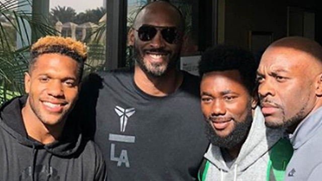 Kobe Bryant SURPRISES Philadelphia Eagles, Gives Pep Talk